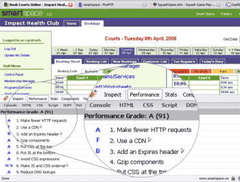 high performance booking system